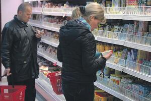 Minimalna potrošačka korpa porasla na 795 eura