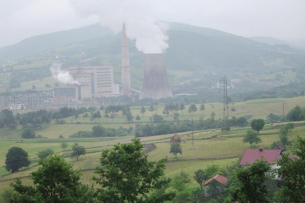 Pljevlja, Termoelektrana, Foto: Goran Malidžan