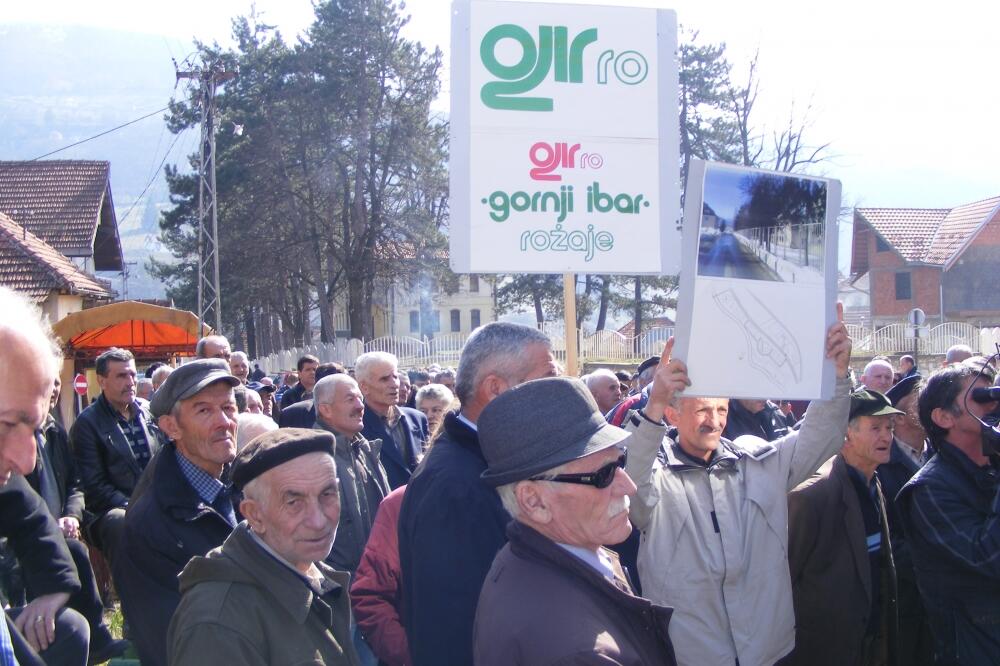 Protest Bijelo Polje, Foto: Beća Čoković