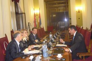 Joint session of the economic committee of Montenegro and Serbia in...