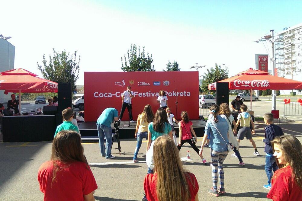 Coca Cola festival pokreta, Foto: Coca Cola Hellenic