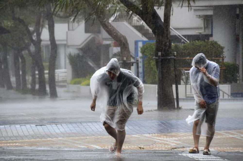 Japan, tajfun, Foto: Beta-AP
