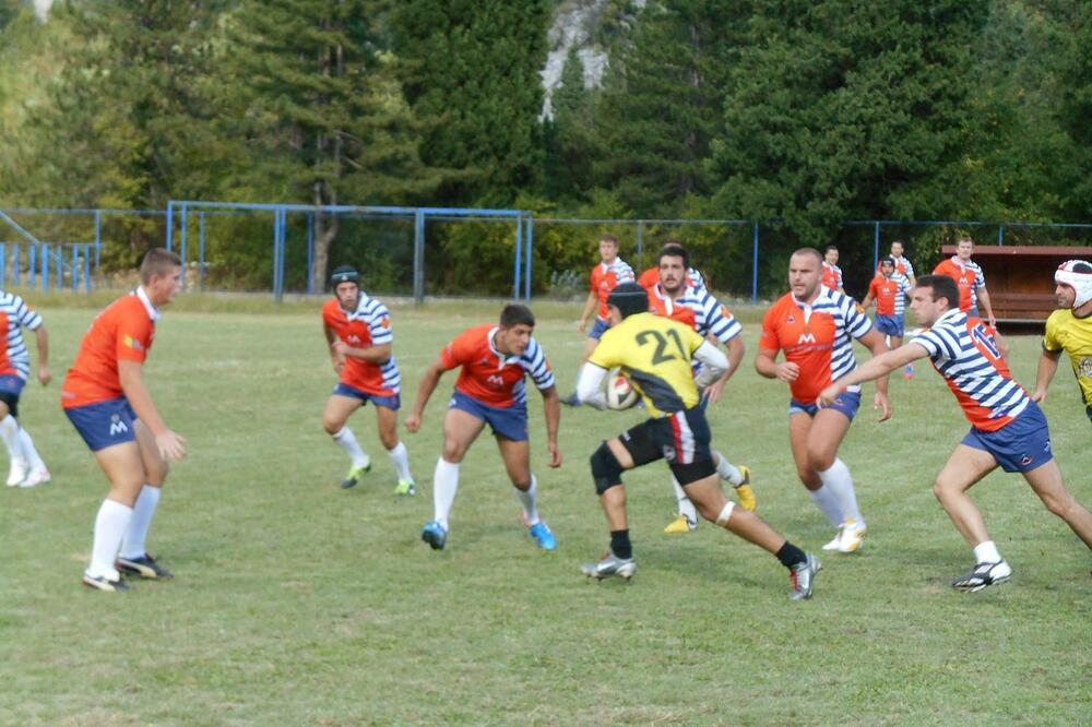 Arsenal - Nikšić, ragbi, Foto: Arhiva "Vijesti"