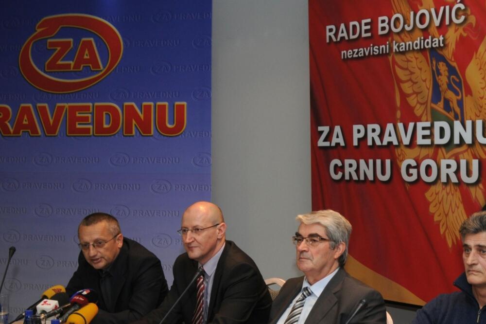 Rade Bojović, Pravedna Crna Gora, Foto: Savo Prelević