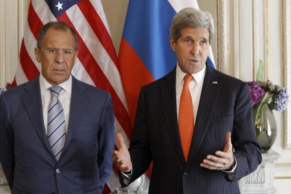 Sergej Lavrov, Džon Keri, Foto: Reuters