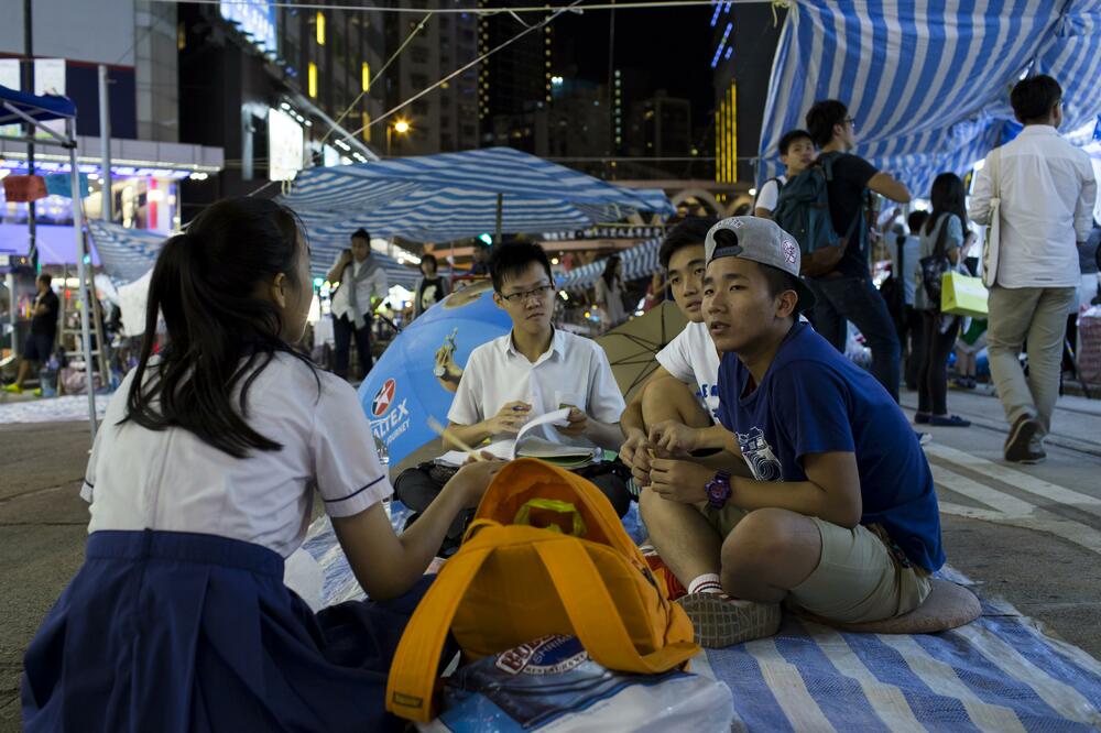 Protest u Hongkongu, Foto: Reuters