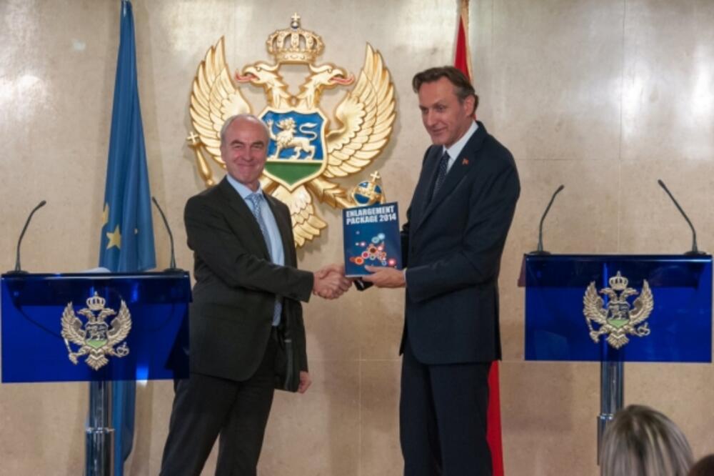 Dirk Lange, Ranko Krivokapić, Foto: Skupština Crne Gore