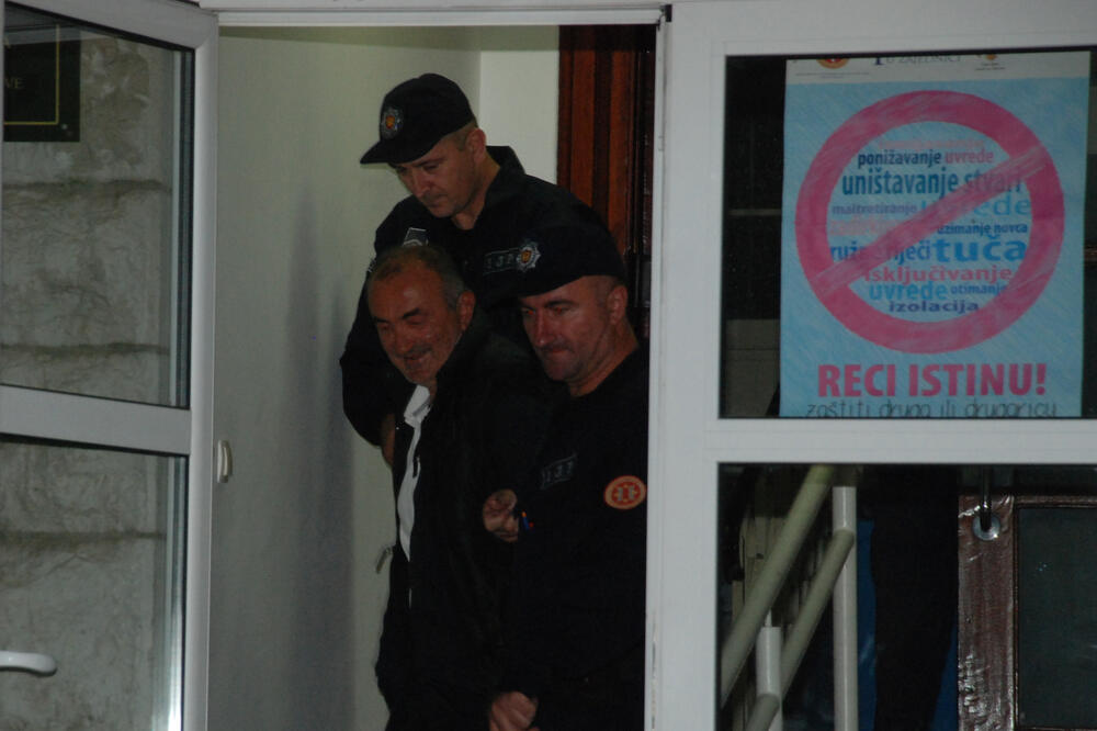 Nikšić, hapšenje, Predrag Pješčić, Foto: Svetlana Mandić