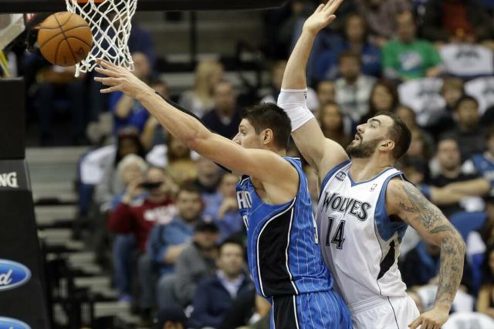 Nikola Peković, Nikola Vučević, Foto: Beta/AP