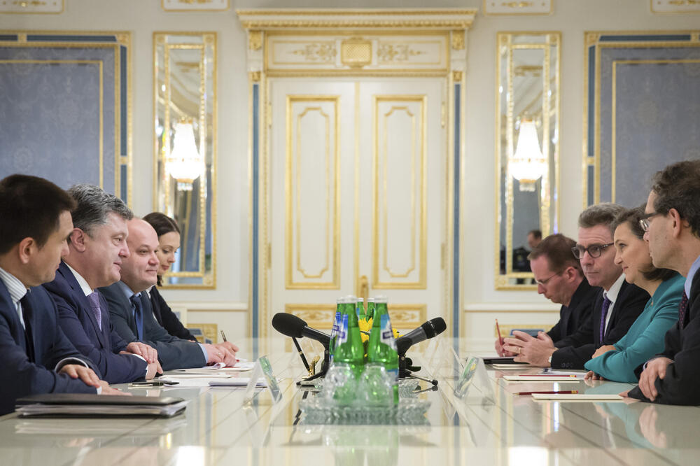 Porošenko i Nulad u Kijevu, Foto: Beta/AP