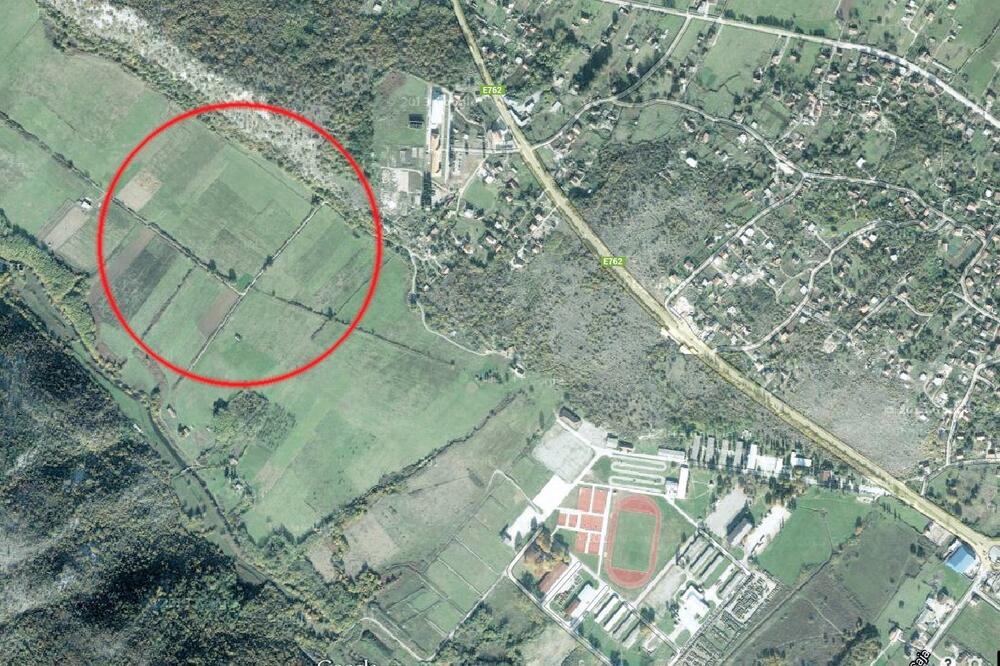 Danilovgrad parcela groblje, Foto: Google map