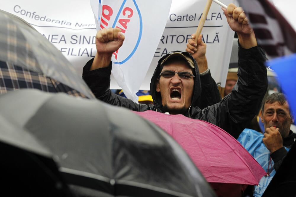 Protest u Bukureštu, Foto: Reuters