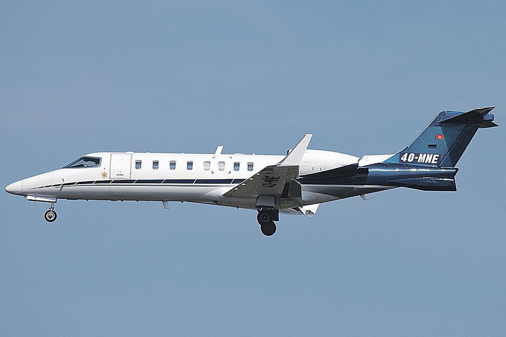 Vladin Learjet (Novina)