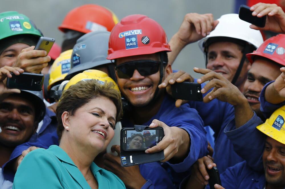 Dilma Rusef, selfi, Foto: Reuters