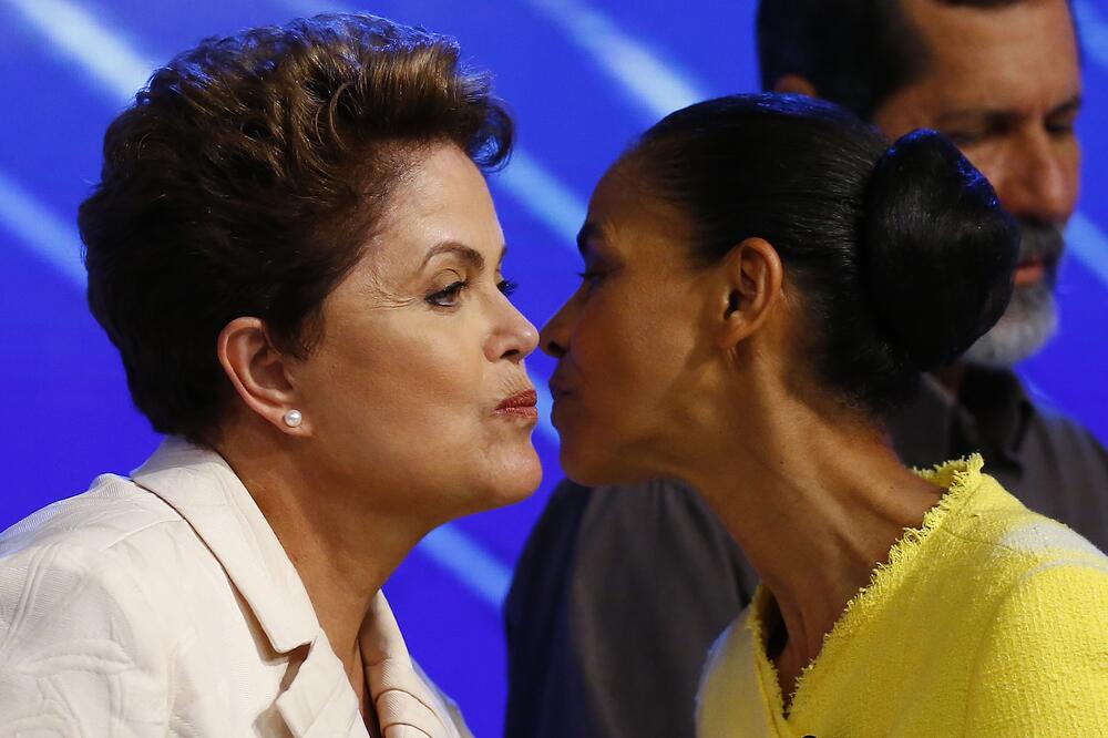 Dilma Rusef i Marina Silva, Foto: Reuters