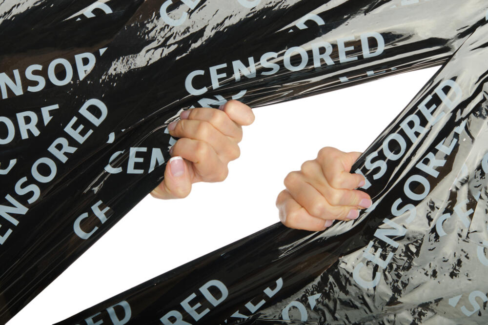 Cenzura, Foto: Shutterstock