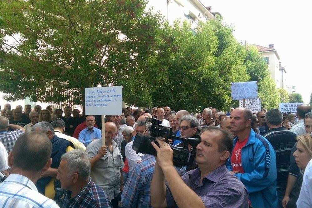 Protest Metalac, Foto: Rajko Milić