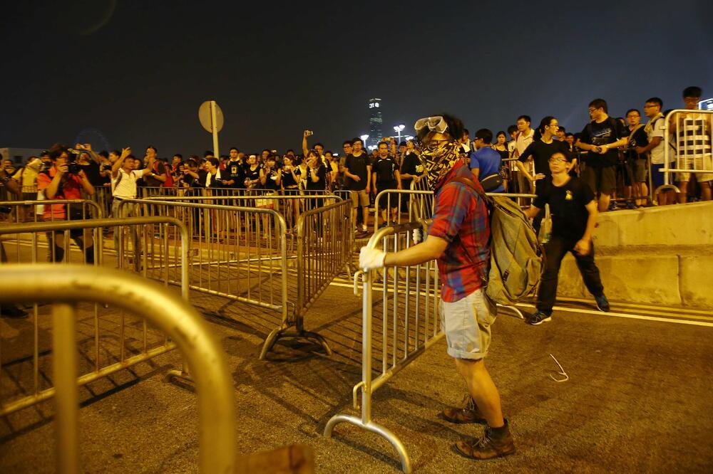 Sa protesta u Hongkongu, Foto: Reuters