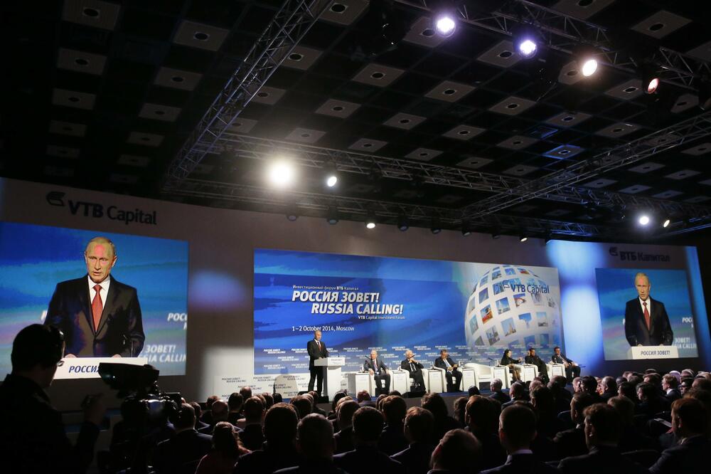 Obraćanje Putina na forumu "Rusija zove", Foto: Reuters