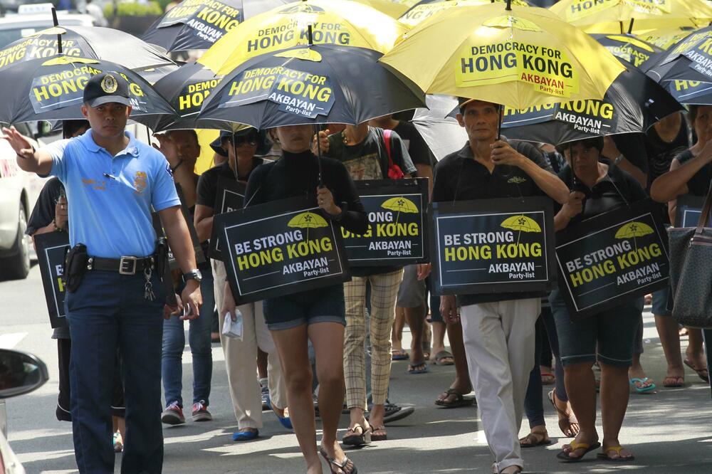 Protest u Hong Kong, Foto: Reuters