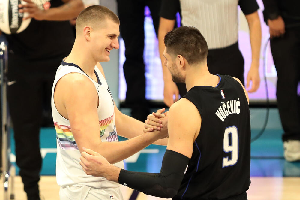 Jokić i Vučević, Foto: Reuters