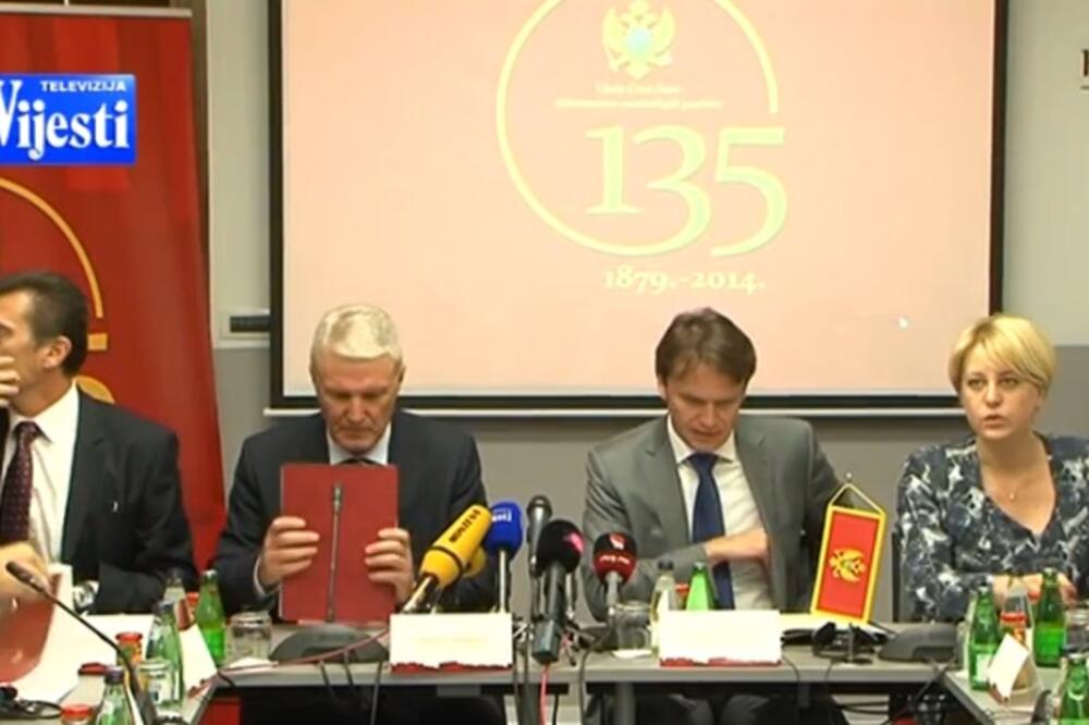 TV Vijesti MUP i ambasadori, Foto: Screenshot (TV Vijesti)