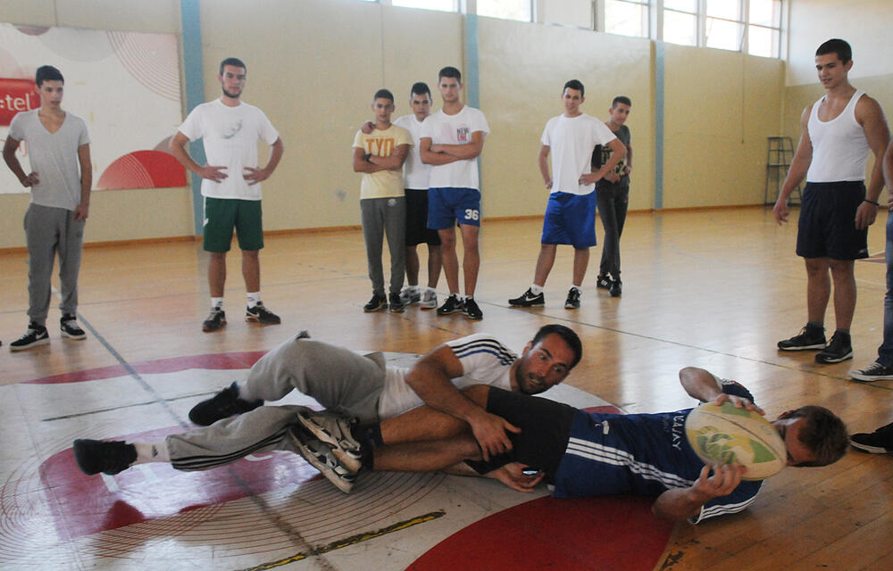 Čas ragbija Gimnazija