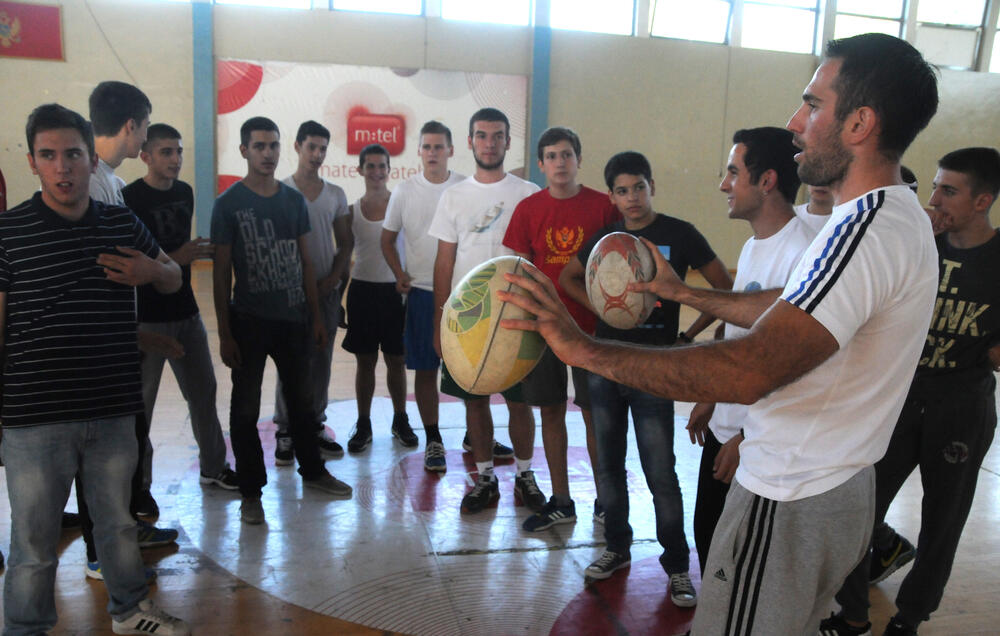 Čas ragbija Gimnazija