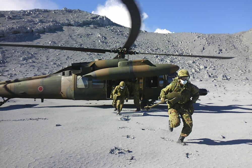 Vulkan Ontake, Foto: Reuters