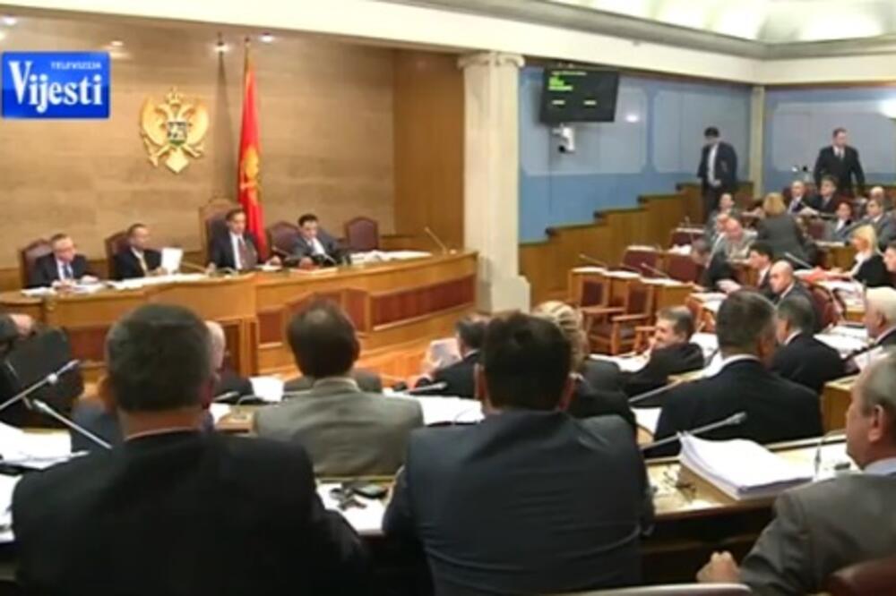 Skupština CG, Foto: Screenshot (TV Vijesti)