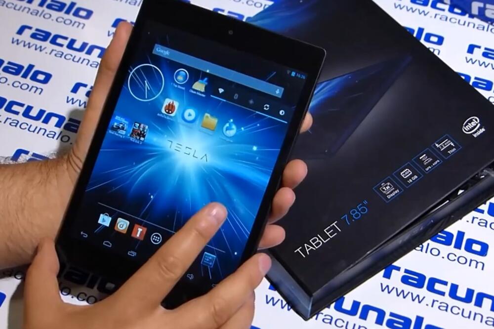 Tablet Tesla, Foto: Screenshot