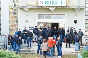 Protesti radnika Boksita zamrznuti do ponedjeljka