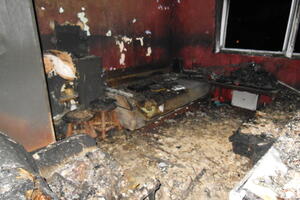 Požar u Nikšiću: Velika šteta, nema povrijeđenih