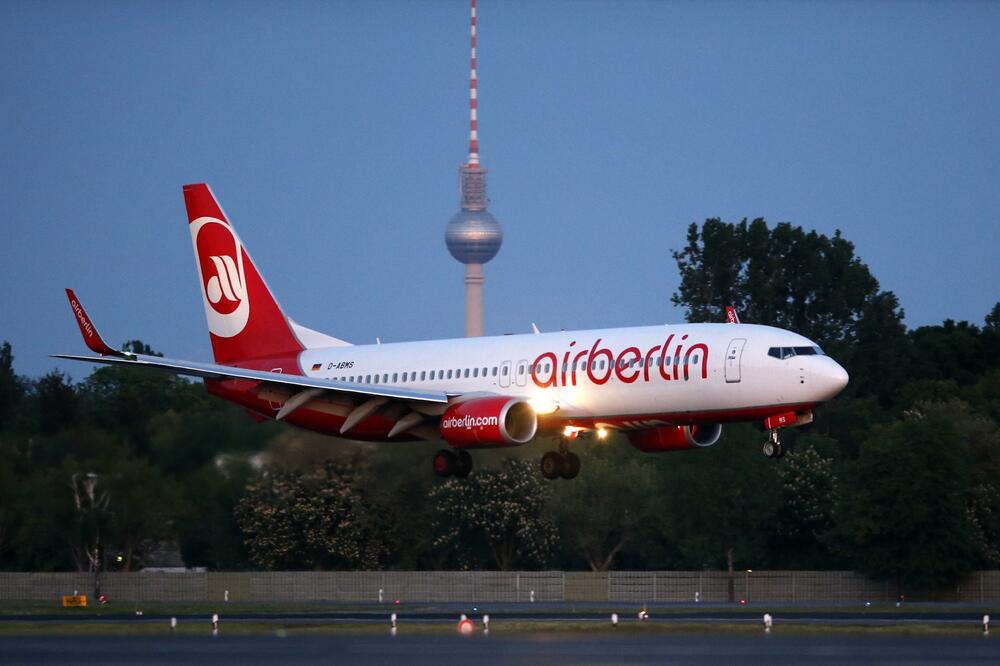 Avion "Er Berlin" slijeće na berlinski aerodrom, Foto: Reuters