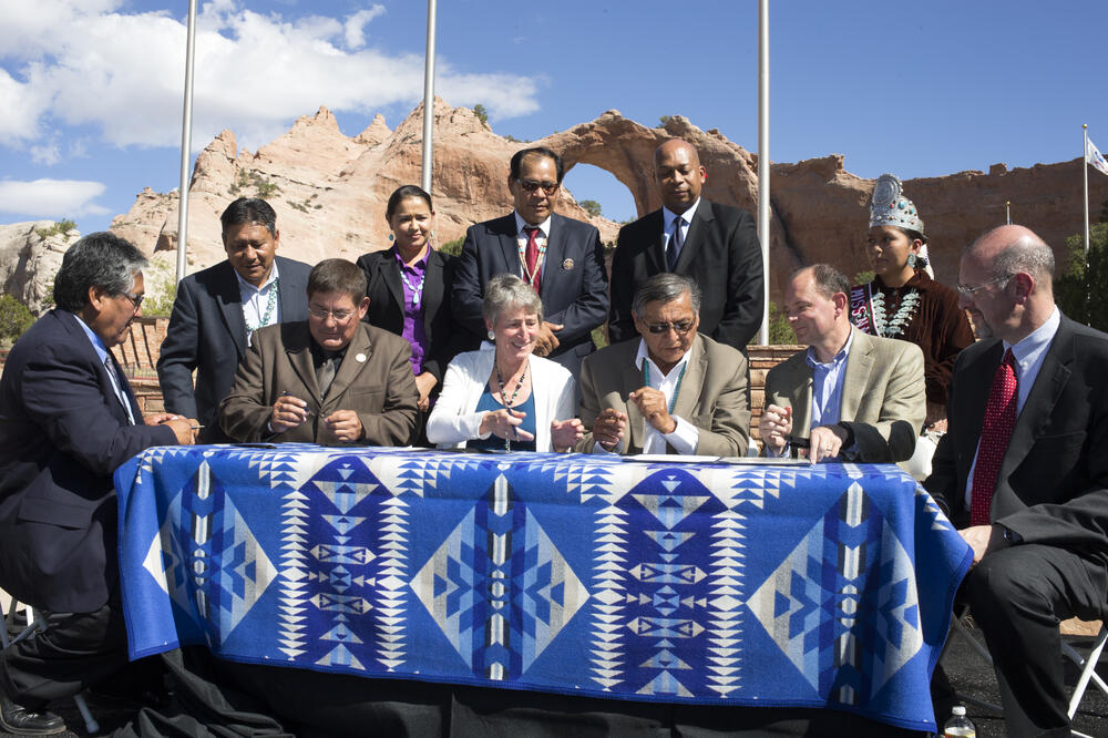 Sa potpisivanja sporazuma u Arizoni, Foto: Beta/AP