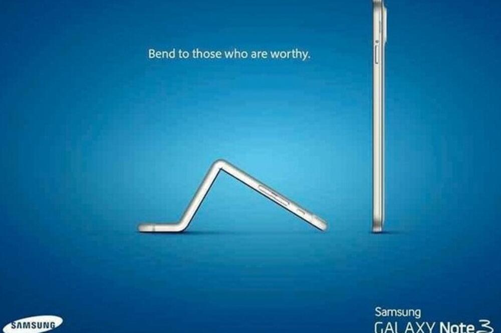 Samsung ismijava Apple, Foto: Twitter
