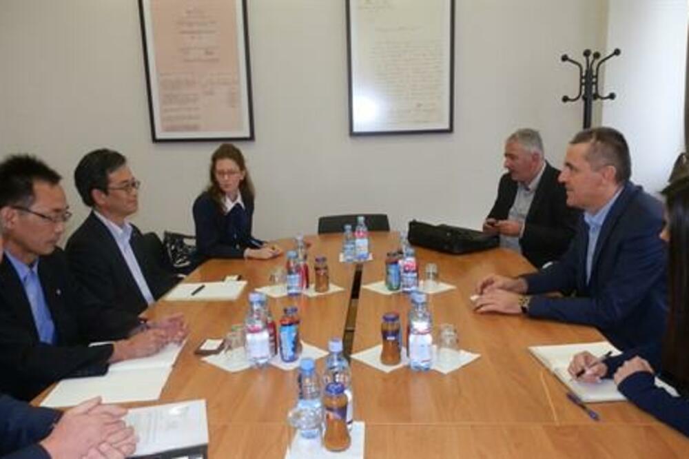 Sa sastanka Žugića sa predstavnicima Daido metala, Foto: Vlada Crne Gore
