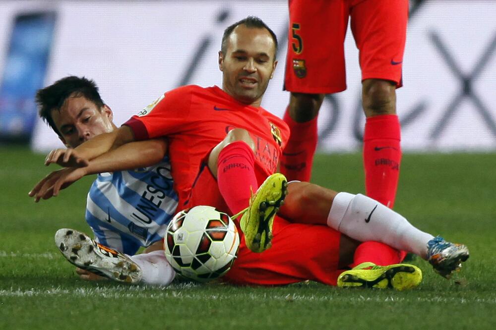 Malaga - Barselona, Foto: Reuters