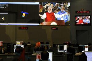 Indijska svemirska letjelica ušla u Marsovu orbitu