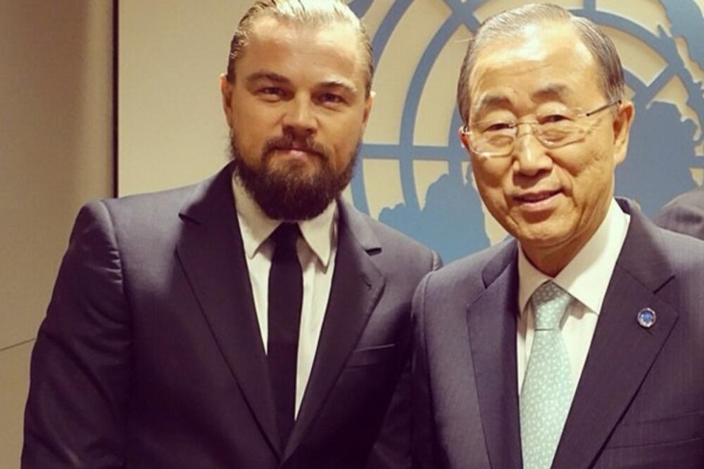 Leonardo di Kaprio, Ban ki Mun, Foto: Instagram
