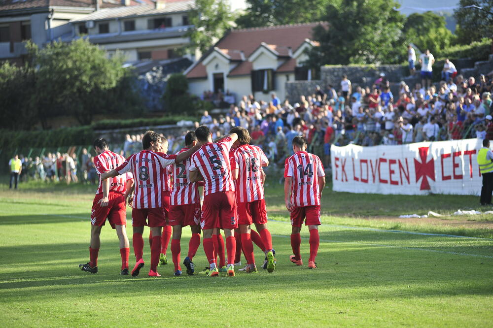 Fudbaleri Lovćena, Foto: Arhiva "Vijesti"