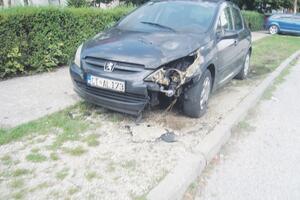 Cetinje: Vatrogascu zapalili automobil