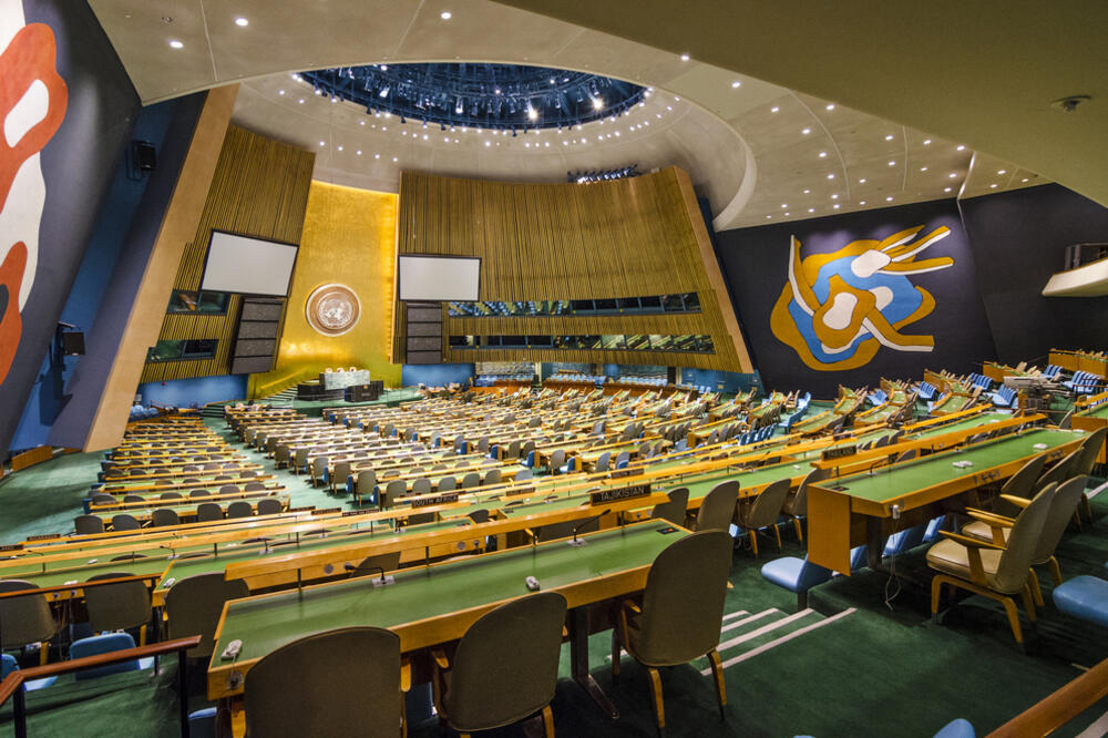 Sala Generalne skupštine UN, Foto: Shutterstock