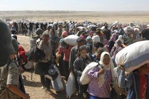 UN: Za 24 sata u Tursku prešlo 70.000 sirijskih Kurda