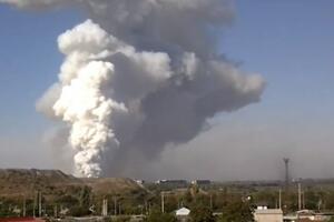 RT: Granatirana fabrika municije i eksploziva u Donjecku