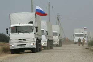 U Donjeck stigao treći ruski konvoj pomoći