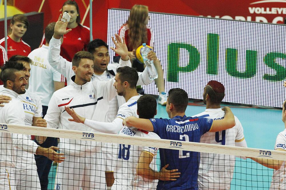 Odbojkaši Francuske, Foto: Beta/AP