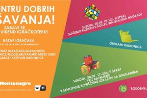 Zabava za najmlađe: Igračkoteka u šoping centru Mall of Montenegro