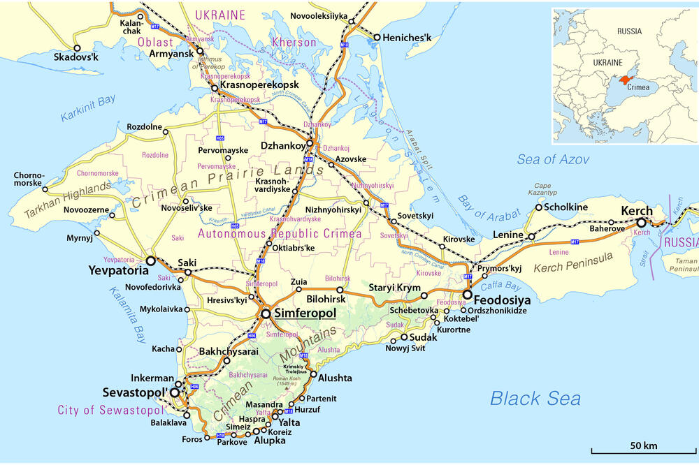 Krim, Foto: Google Maps