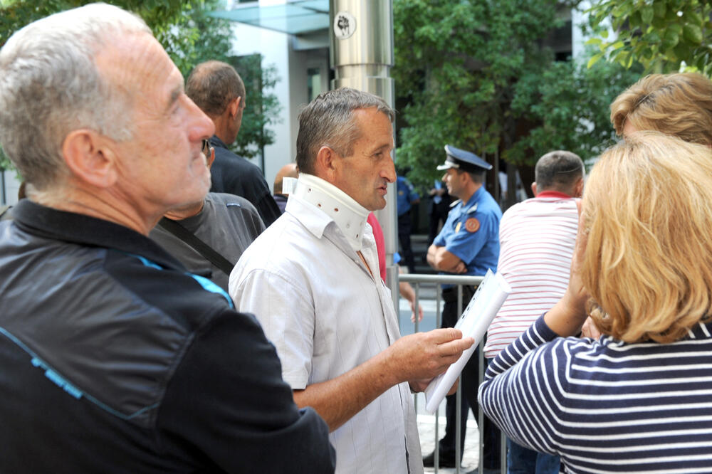 protest, Metalac, Foto: Savo Prelević